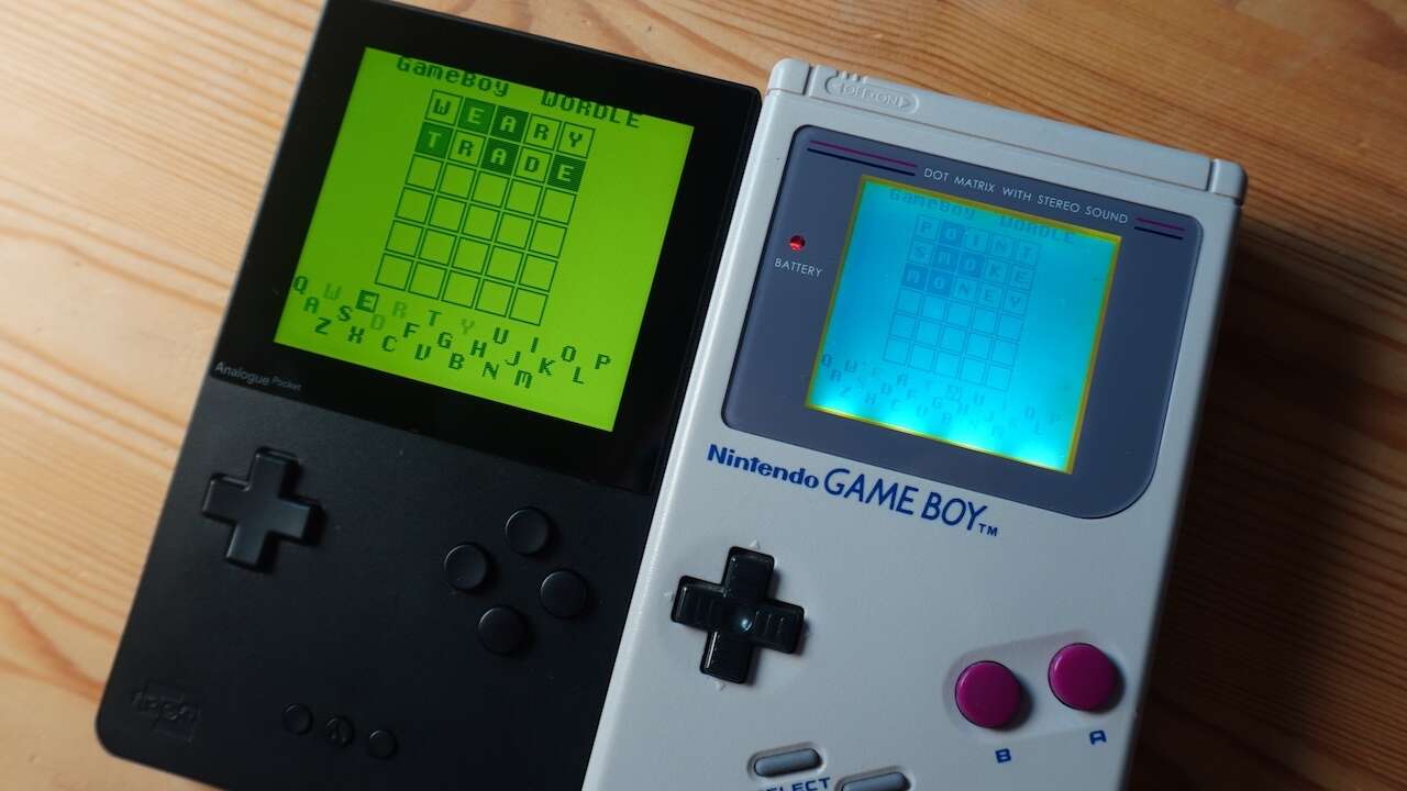 You can now play Wordle on Game Boy