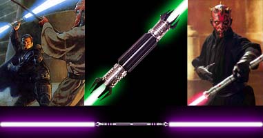 Did Jedi use double bladed lightsabers?
