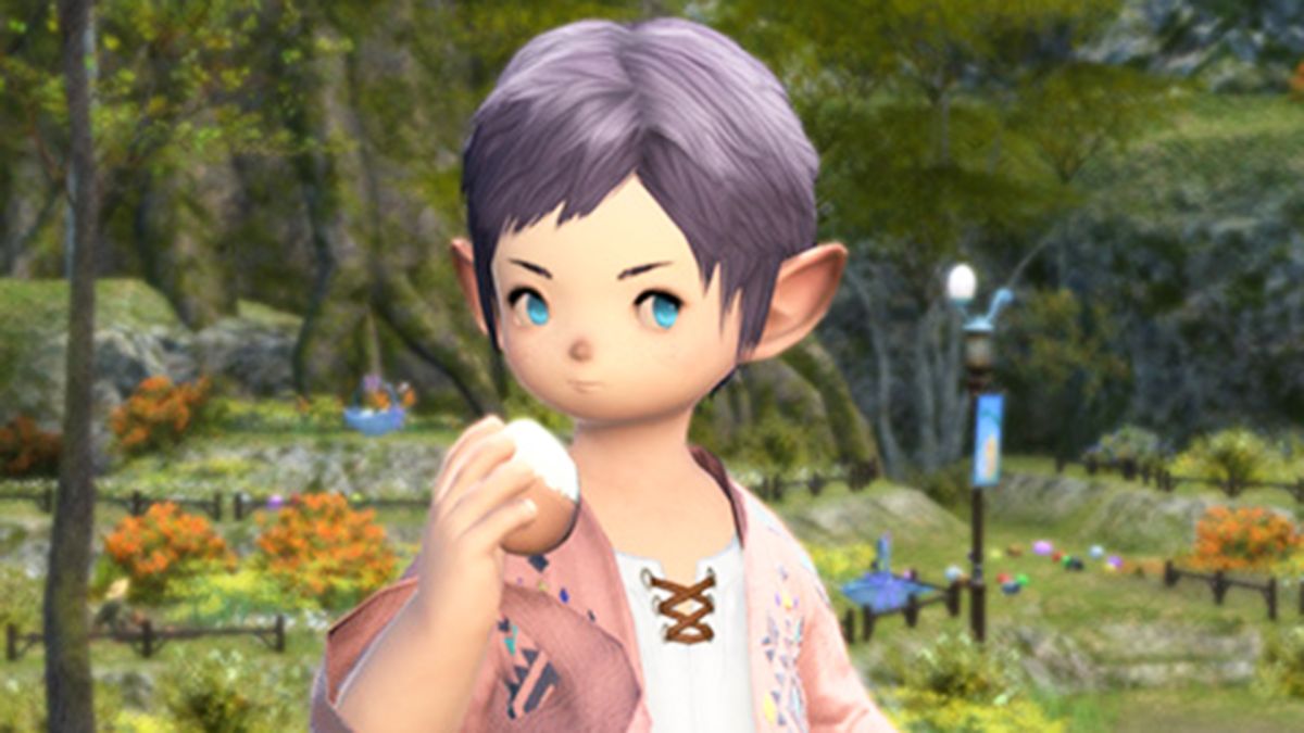Final Fantasy 14 players can't decide how to eat eggs