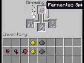 How do I make potions in Minecraft?