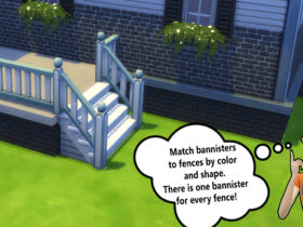 How do you decorate the outside of your house on Sims?