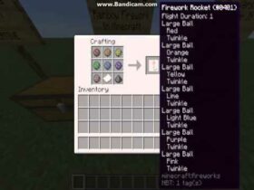 How do you make powerful fireworks in Minecraft bedrock?