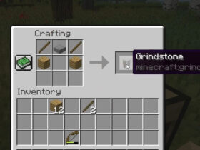 How do you repair a pickaxe with Grindstone?