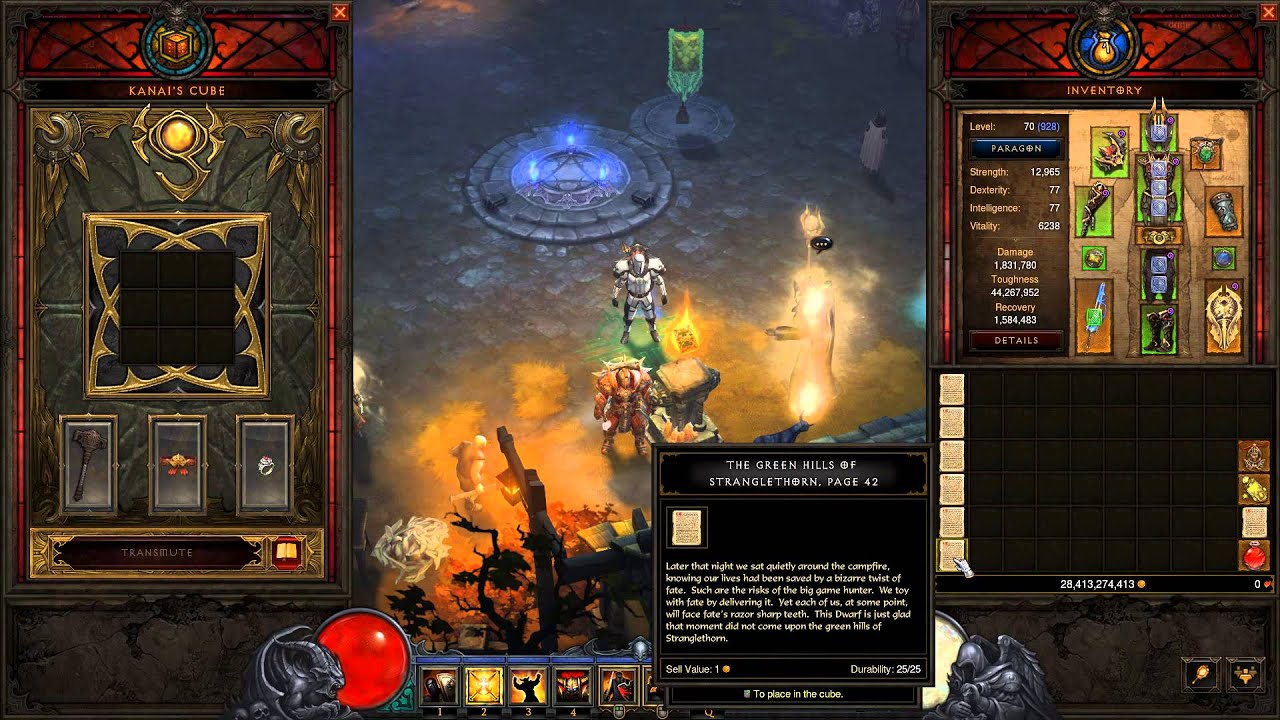 What is the Black Rock ledger for in Diablo 3?