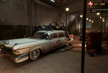 Ecto-1, parked